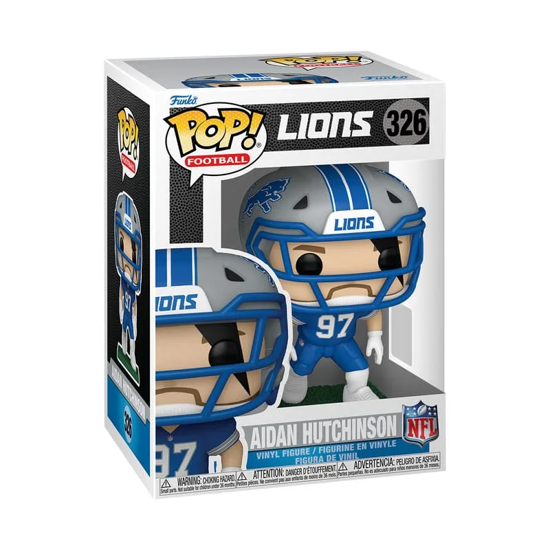 NFL Vinyl Figure – Lions Aidan Hutchinson Home POP 9 cm 2