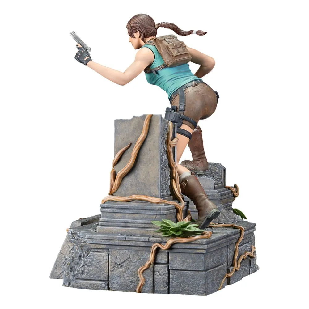 Tomb Raider Statue – Lara Croft with Swappable Accessories 24 cm 3