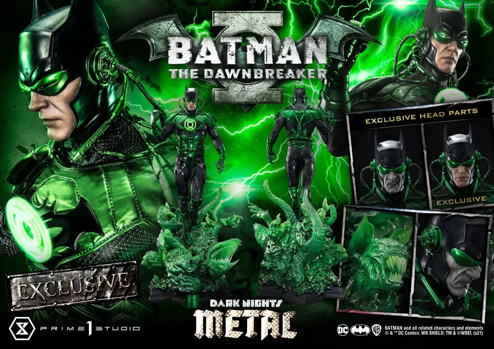 Dark Nights Metal Statue Set – 3 Dawnbreaker Editions 1/3 89 cm 16