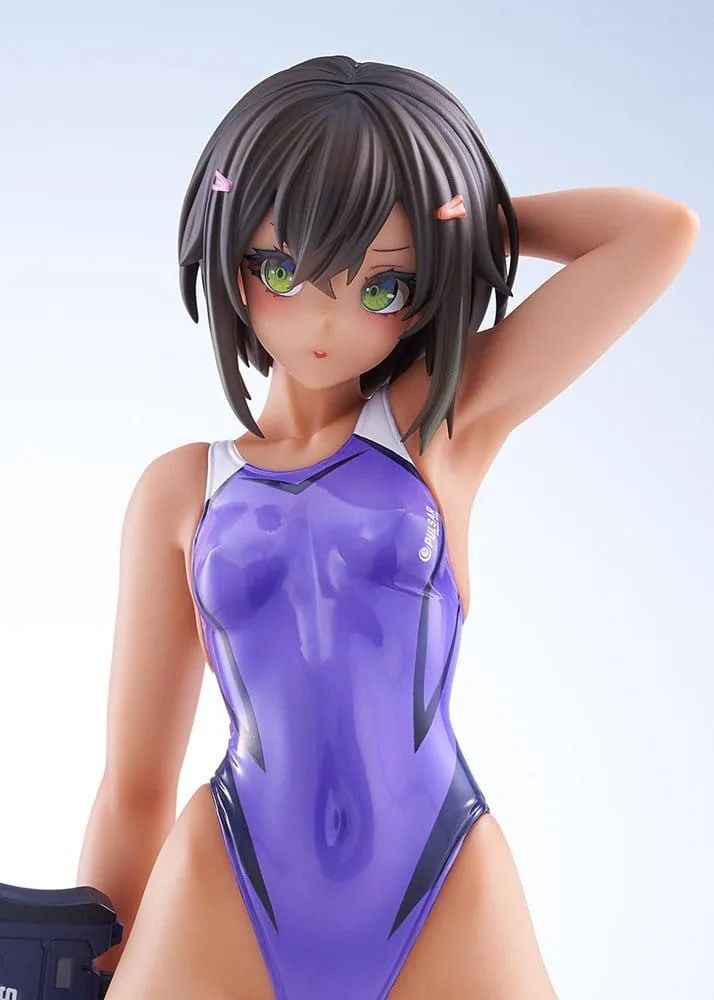 Arms Note Sammelfigur – Buchou-chan Purple Swimsuit 22 cm 4