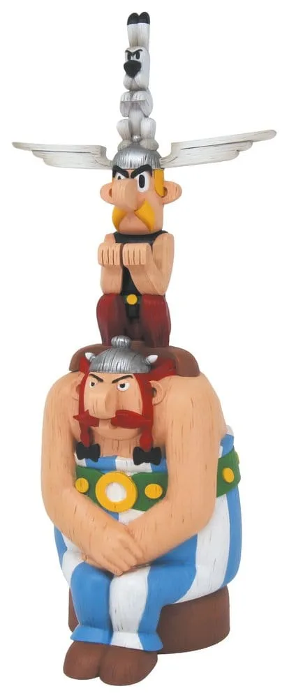 Asterix Statue – Obelix & Dogmatix Totem 40 cm