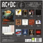 AC/DC Kalender – Albumhoezen 2027 30 x 30 cm 2