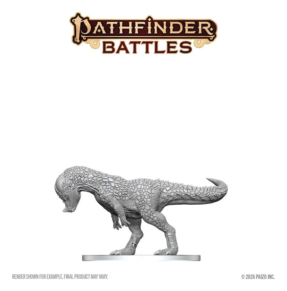 Pathfinder Miniatuur – Deep Cuts Pachycephalosaurus 13 cm 4