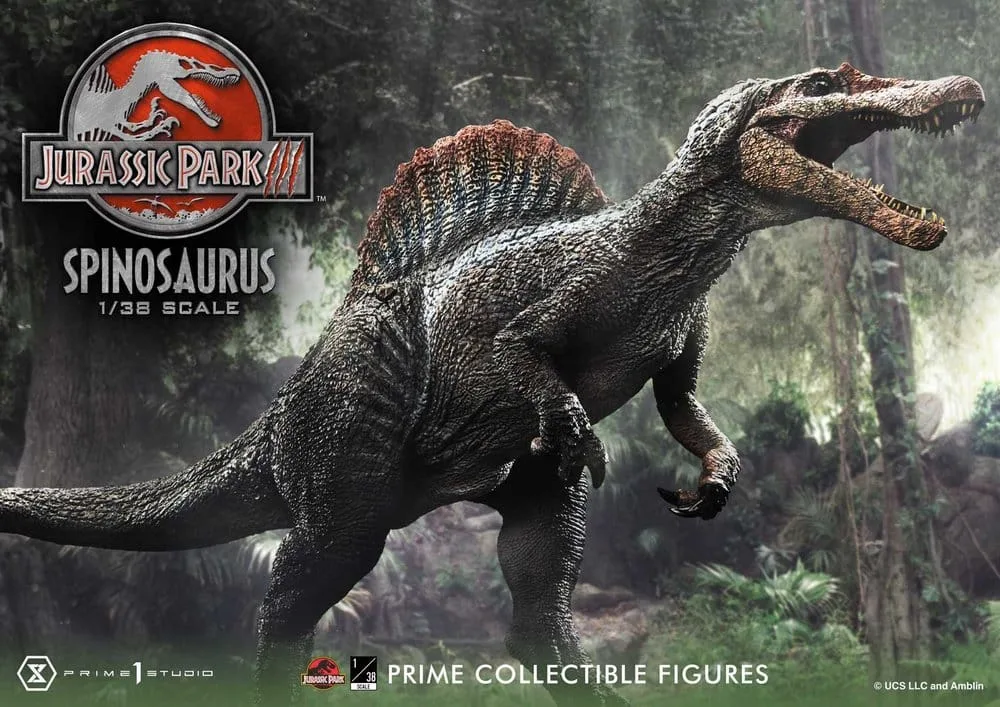 Jurassic Park III Statue – Spinosaurus 1/38 Scale 24 cm 2