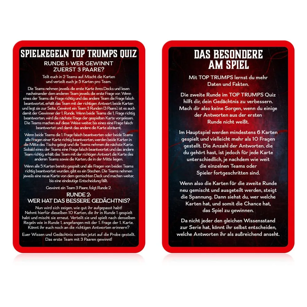Stranger Things Card Game – Top Trumps Quiz German Edition 10