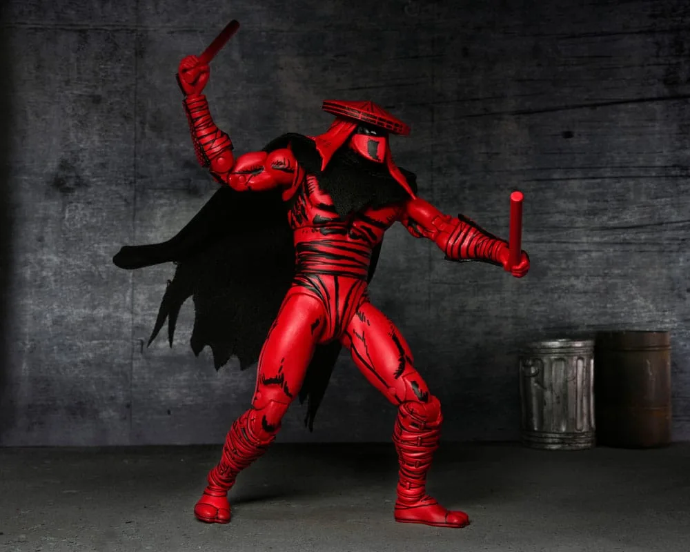 TMNT Action Figure – Red and Black Foot Assassin 18 cm 16