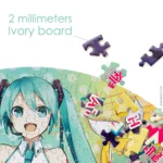 Hatsune Miku Jigsaw Puzzle – Round 500 Pieces 50 cm 5