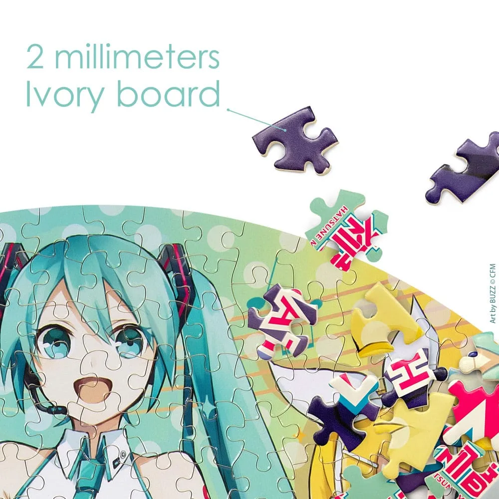Hatsune Miku Jigsaw Puzzle – Round 500 Pieces 50 cm 5