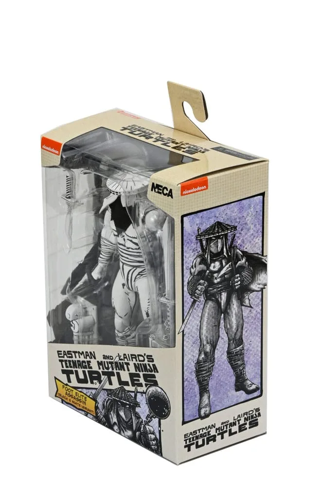 TMNT Action Figure – Black and White Foot Assassin 18 cm 2