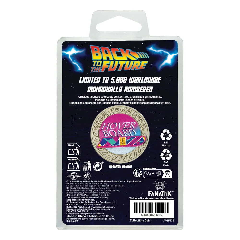 Back to the Future Collectible Coin – Hoverboard Limited Edition 3