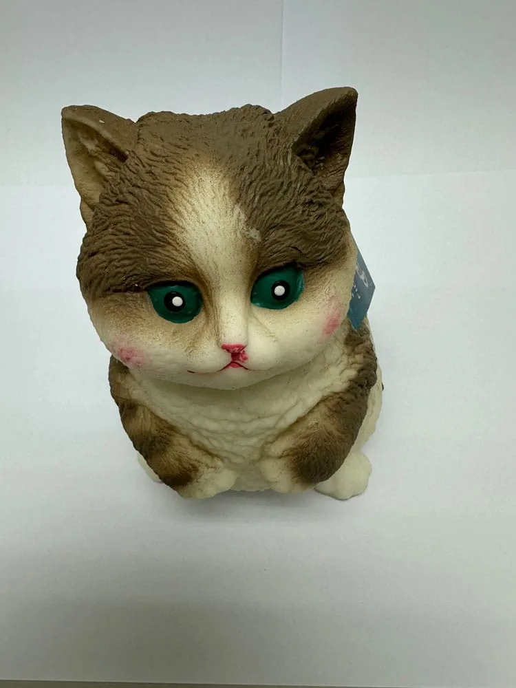 Fun Maker Squishy Fidget Toy – Dark Brown Cat 11 x 16 cm 6