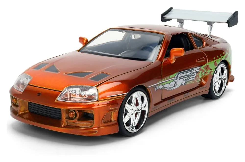 Fast & Furious Diecast Model – Anniversary Toyota Supra 1/24 9 cm