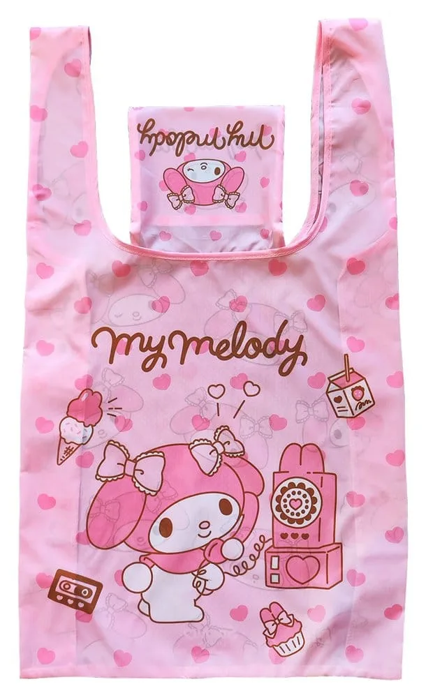 Sanrio Tote Bag – My Melody Kawaii Foldable 33 x 37 cm