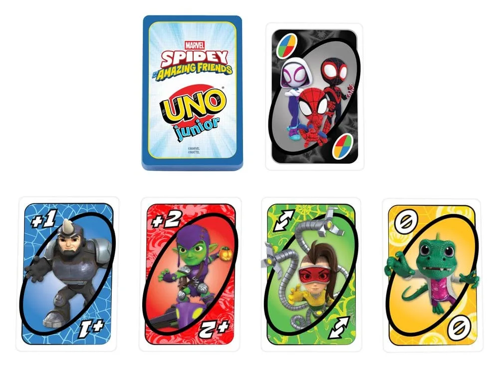 Spidey & His Amazing Friends Card Game – UNO Junior 7