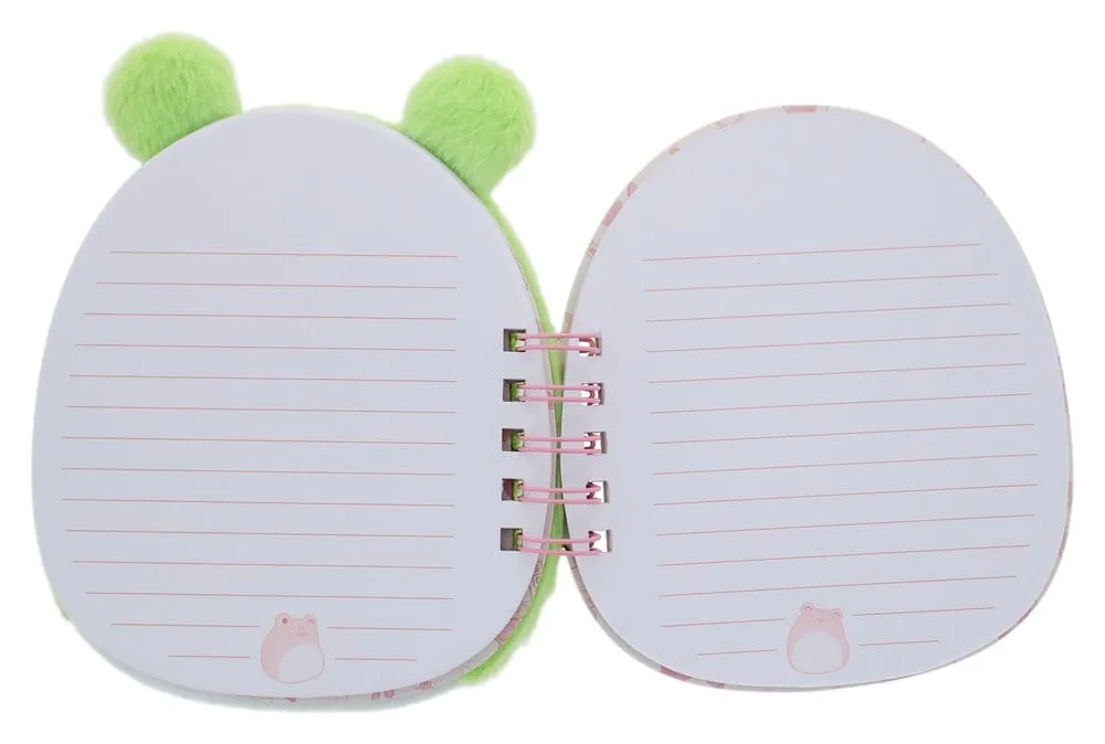 Squishmallows Plush Notebook – Frog A5 4
