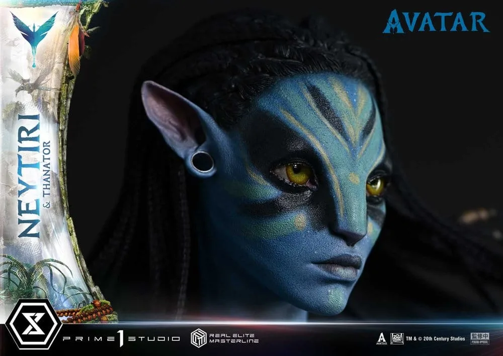 Avatar Statue – Neytiri & Thanator Deluxe 1:4 Scale 75 cm 18