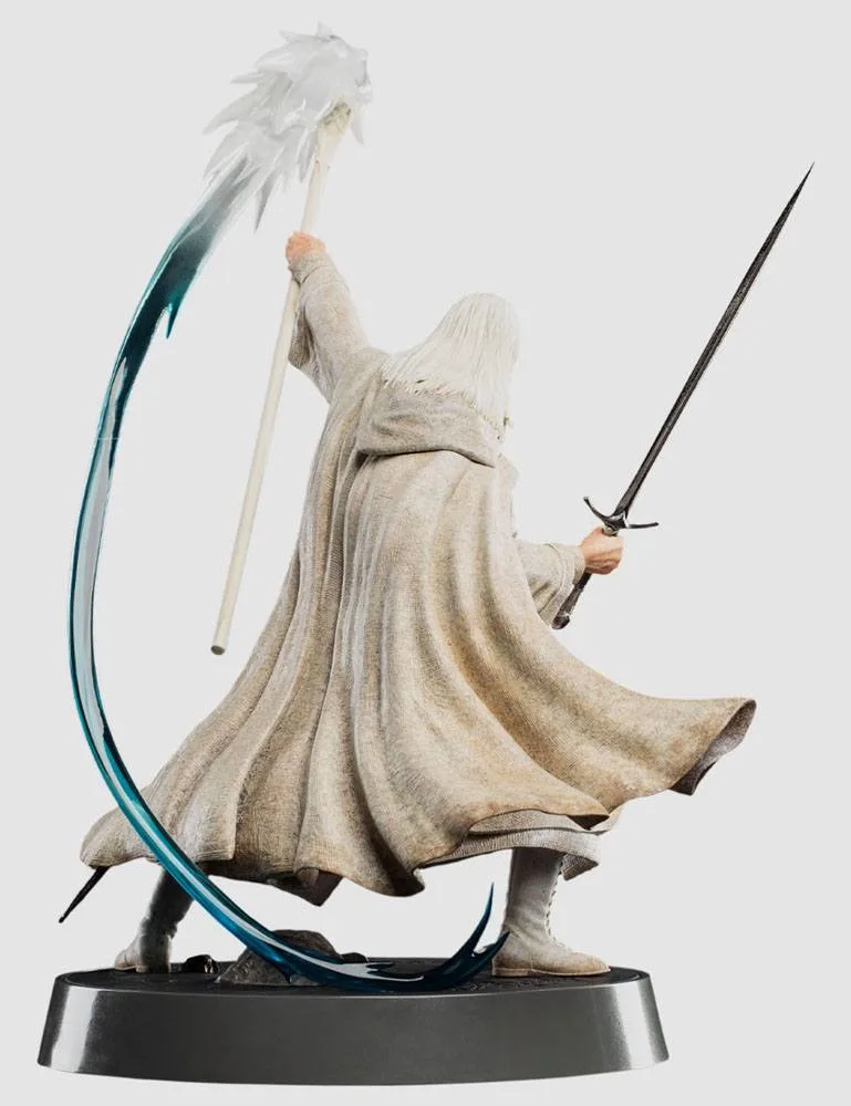 The Lord of the Rings Statue – Gandalf the White 23 cm 3