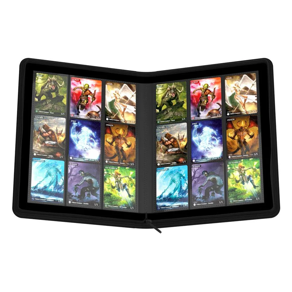 Ultimate Guard Card Binder – Black Zipfolio 360 Xenoskin 7