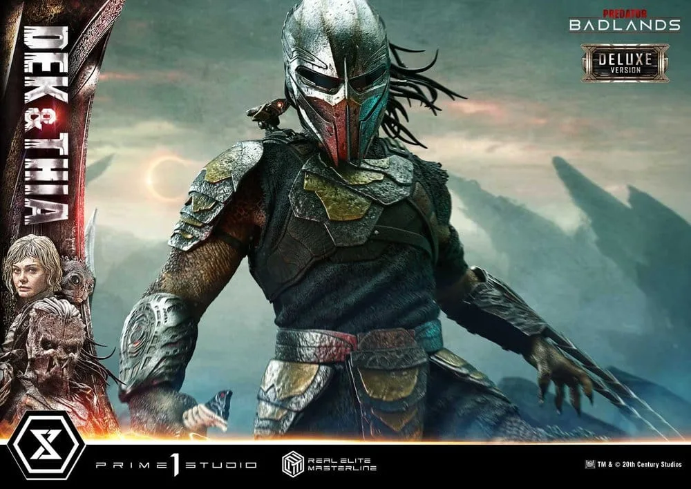 Predator Badlands Statue – Dek & Thia Deluxe 87 cm 4