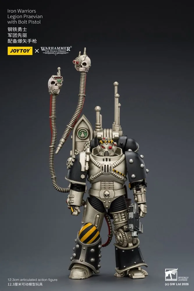 Horus Heresy Actiefiguur – Iron Warriors Legion Praevian 12,3 cm 2