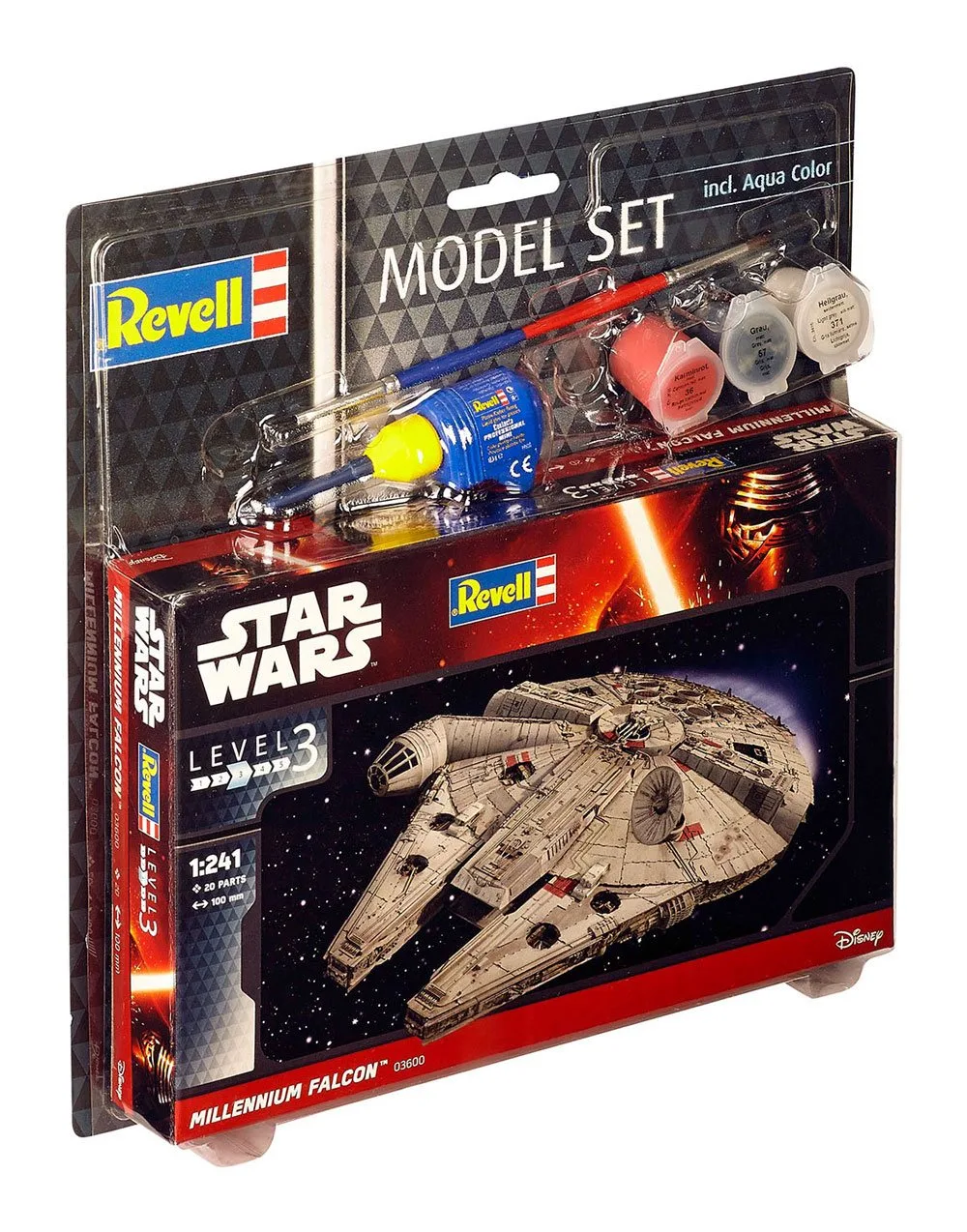 Star Wars Modellbausatz – Millennium Falcon 1:241 10 cm 4