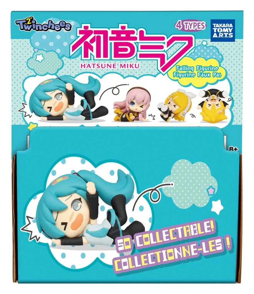 Hatsune Miku Mini Figure Display – Twinchees Falling 24 Packs 5 cm 4