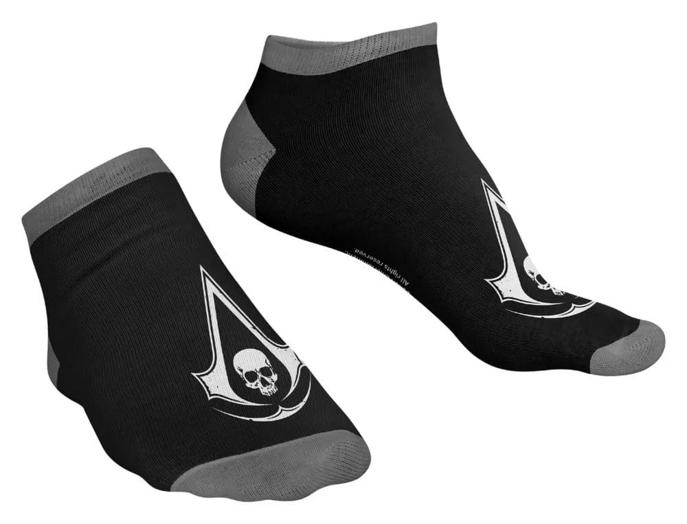 Assassin’s Creed Black Flag Resynced Ankle Socks – Crest