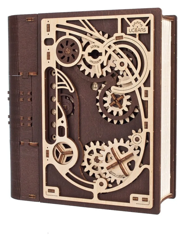 Ugears Wooden Model Kit – Book of Secrets 11