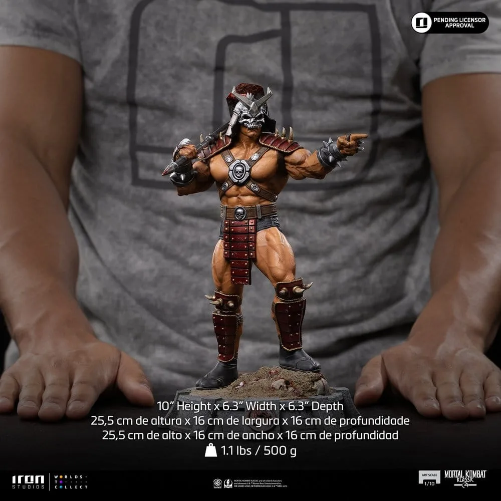 Mortal Kombat Statue – Shao Kahn Art Scale 25.5 cm 2
