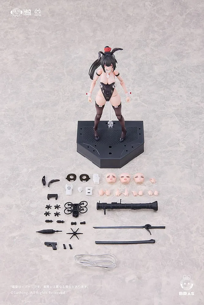 Bunny Rapid Action Squad Figure – Attacker Runa 1/12 16 cm 15