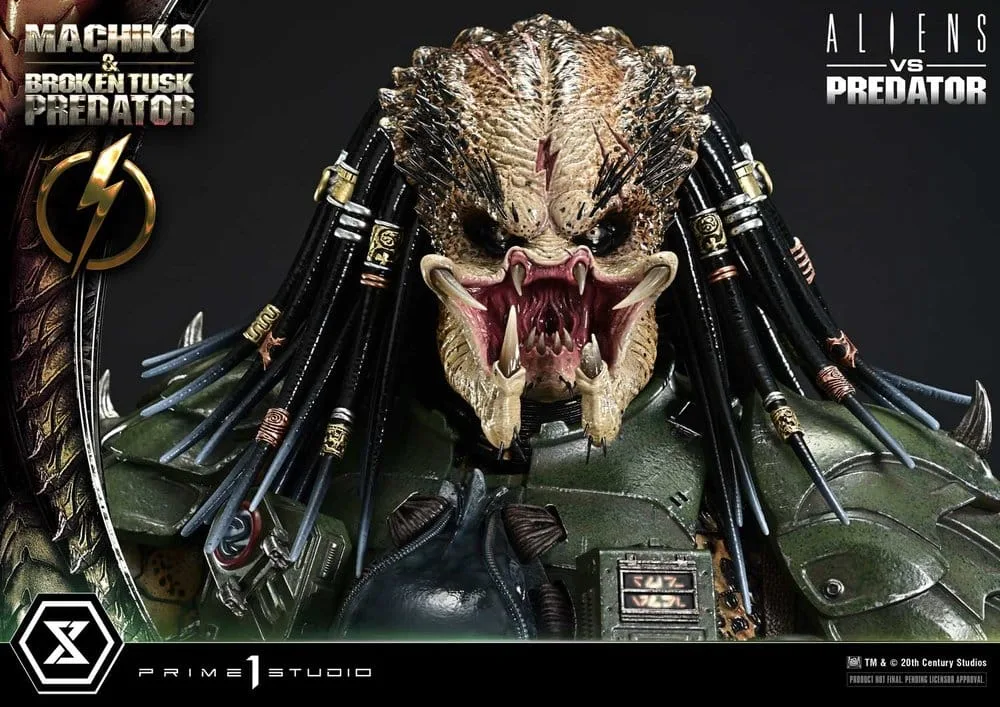 Aliens vs. Predator Statue – Machiko & Broken Tusk 79 cm 12