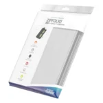 Ultimate Guard Card Binder – White Zipfolio 160 8-Pocket Xenoskin 8