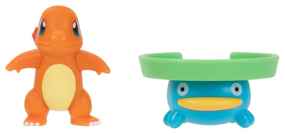 Pokémon Battle Figures – Lotad & Charmander 2-Pack