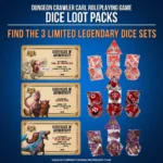 Dungeon Crawler Carl Würfelsets – Loot Pack, 20er-Display 3