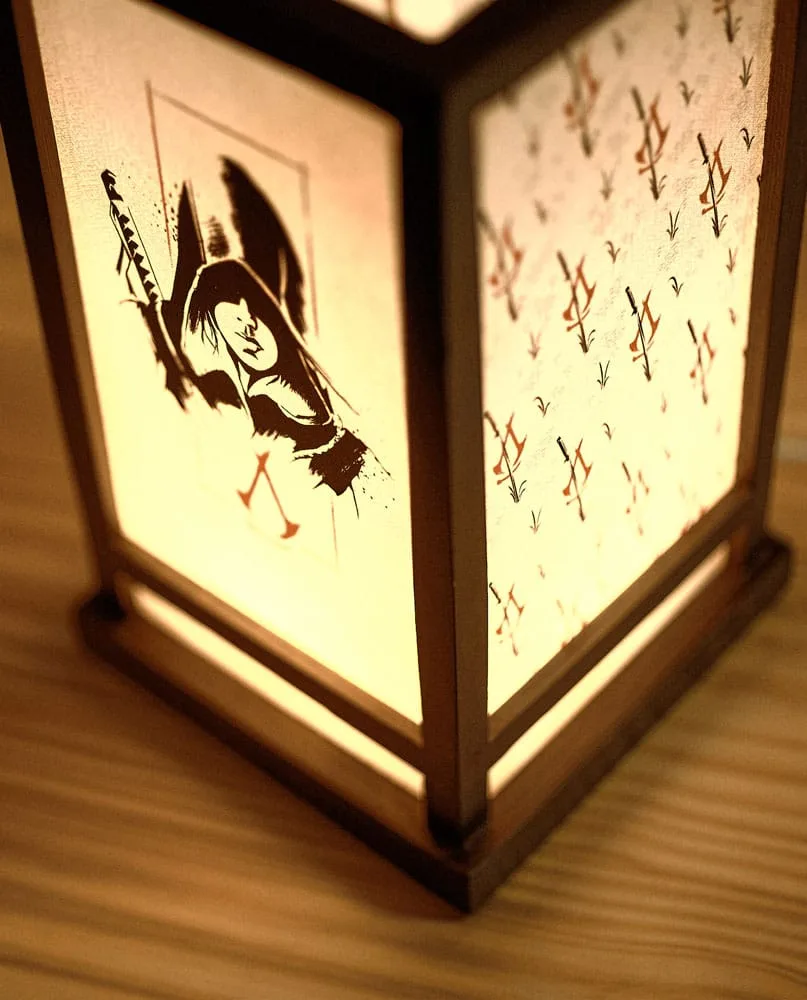 Assassin's Creed Shadows LED-Laterne – Yasuke und Naoe 25 cm 3