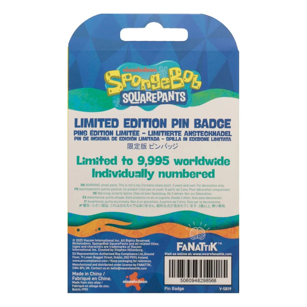 SpongeBob SquarePants Pin Badge – Rainbow Limited Edition 2