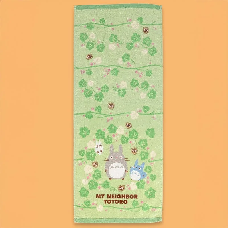 My Neighbor Totoro Towel – Natsu Green Leaf 34 x 80 cm
