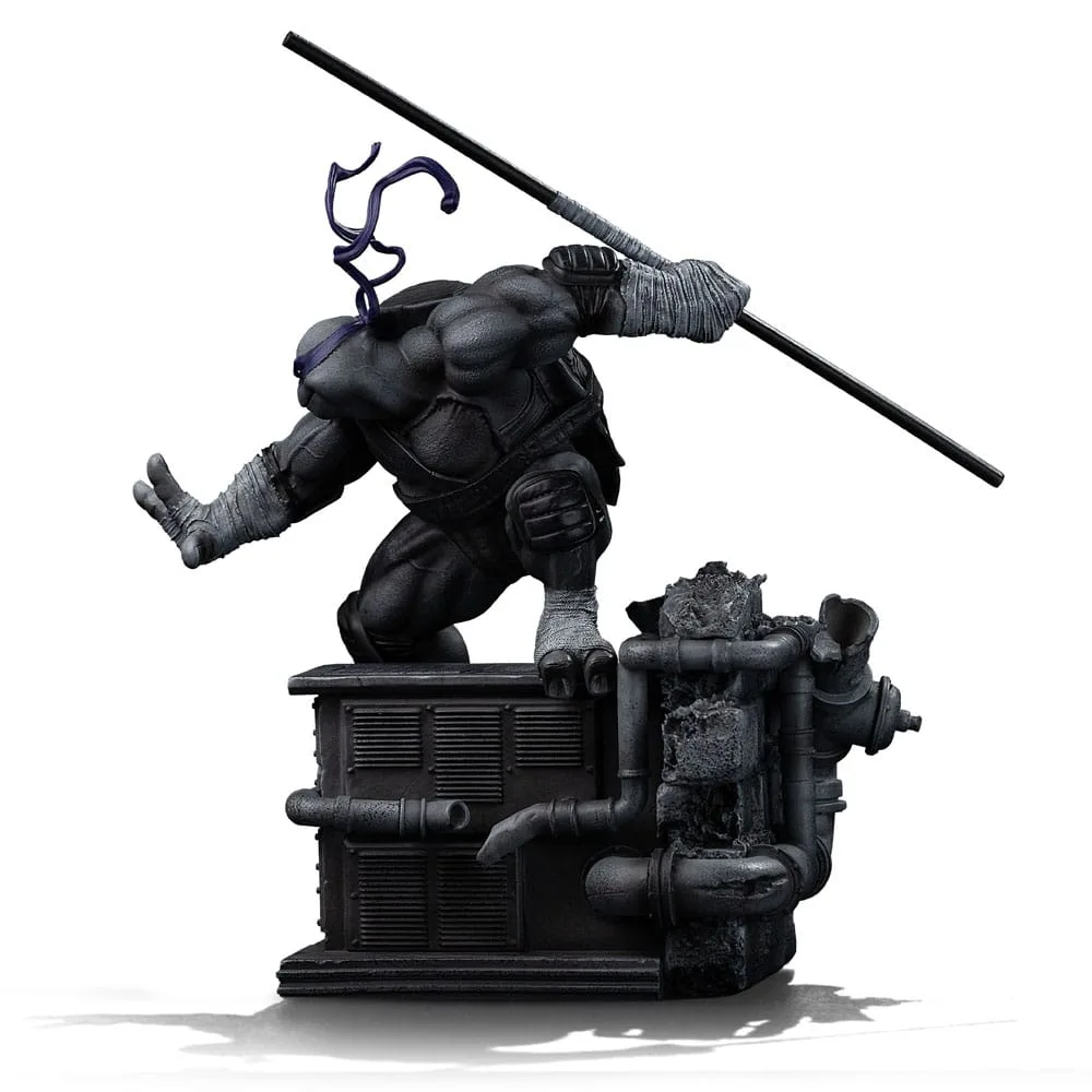 TMNT Statue – Donatello Black and White Variant 26 cm 2