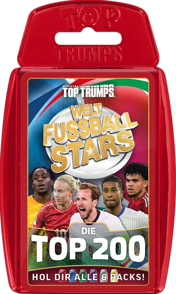World Football Stars Card Game – 200 Pack 1 German Edition