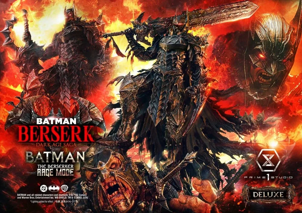 Batman Statue – The Berserker Rage Mode DX Bonus 93 cm 2