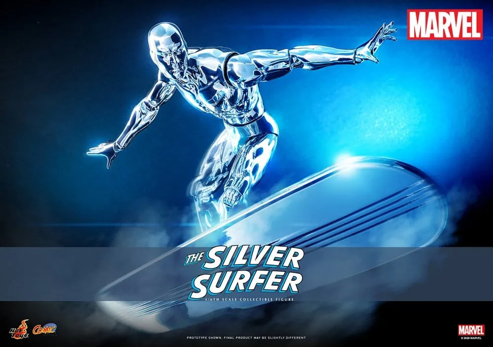 Marvel Action Figure – Silver Surfer 1/6 Scale 32 cm 2