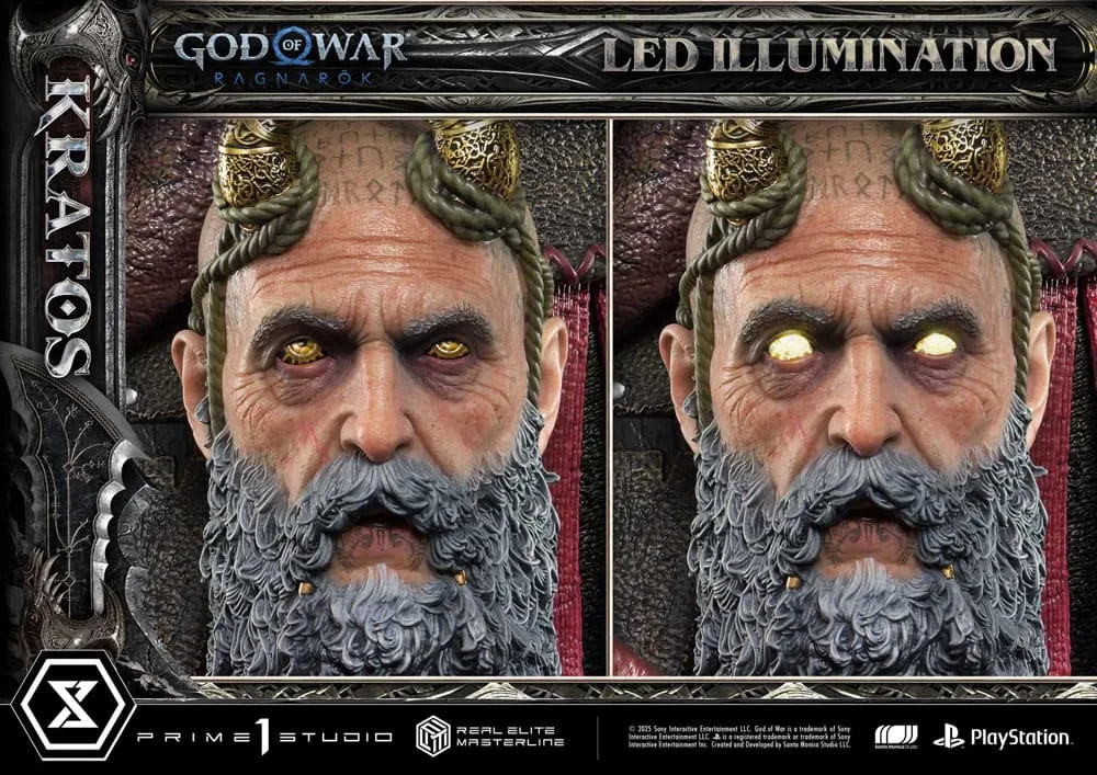 God of War Ragnarok Statue – Kratos Ultimate 1/3 Scale 95 cm 7