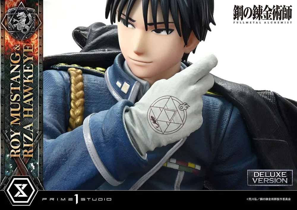 Fullmetal Alchemist Statue – Roy and Riza Deluxe 50 cm 15