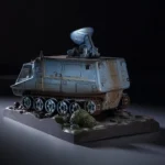 UFO Die-Cast Model – S.H.A.D.O. Mobile with Radar 17 cm 5
