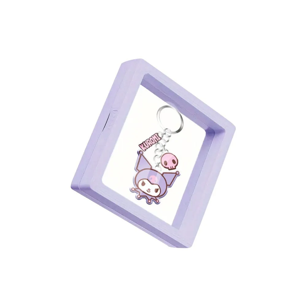 Sanrio Keychain – Kuromi 9 x 9 x 1 cm 2