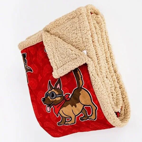 Fallout Fleece Blanket – Dogmeat 137 x 178 cm