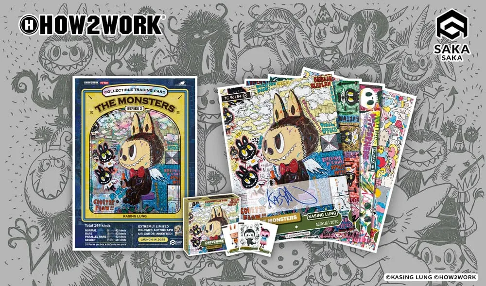 The Monsters Trading Cards – Chrome Series 3 Box of 10 Packs 2