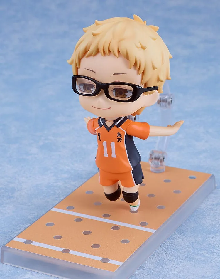 Haikyu Nendoroid Figure – Kei Tsukishima New Karasuno Version 10 cm 5