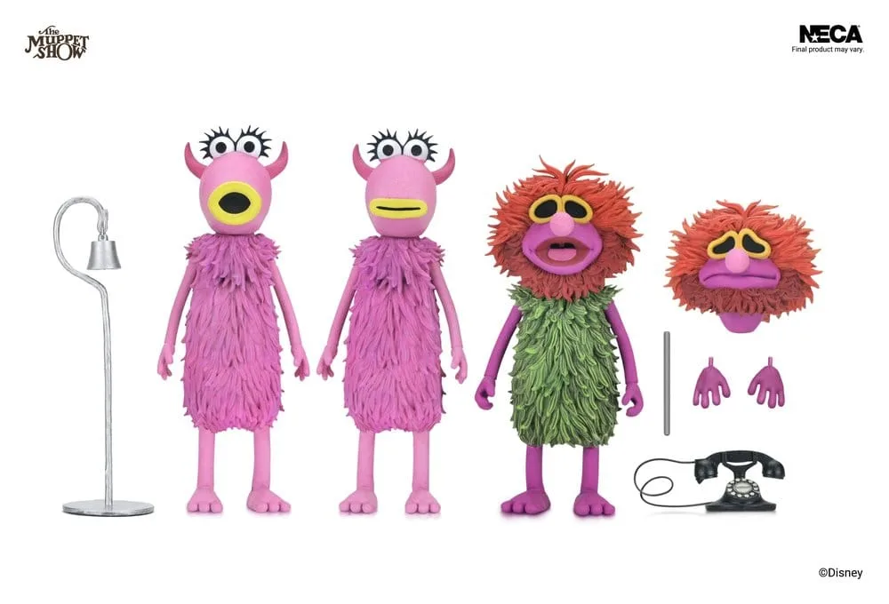 The Muppet Show Actionfiguren – Mahna Mahna & The Snowths 18 cm 2