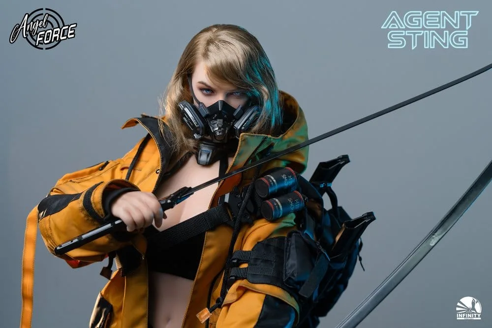 Angel Force Actiefiguur – Agent Sting 1:3 70 cm 5